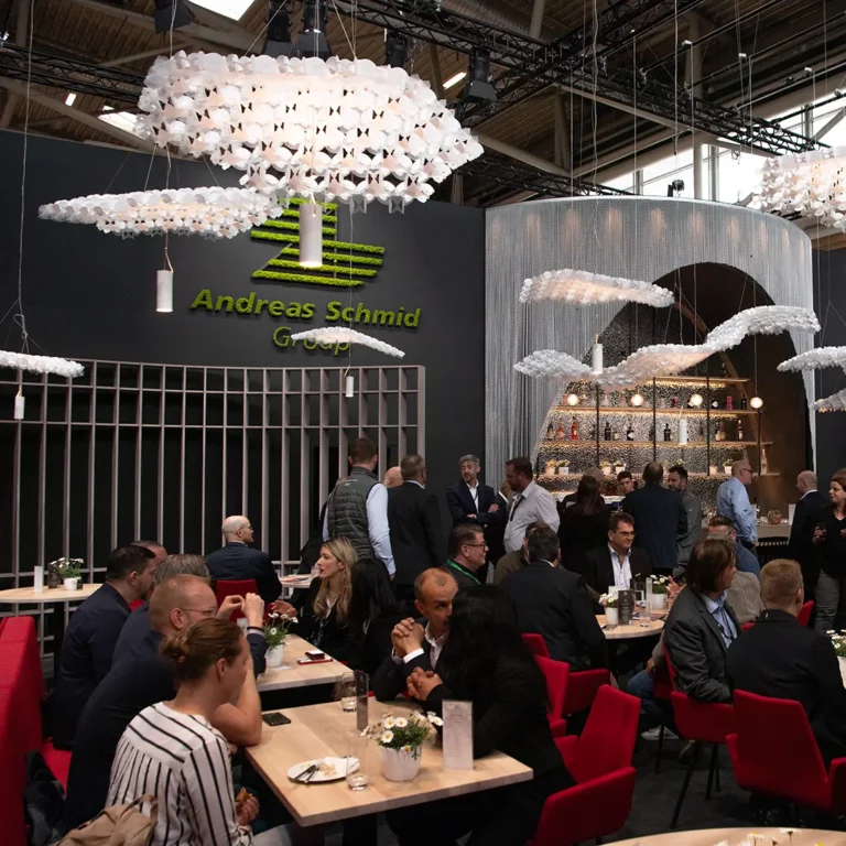 Andreas Schmid Group - Messestand - transport logistic